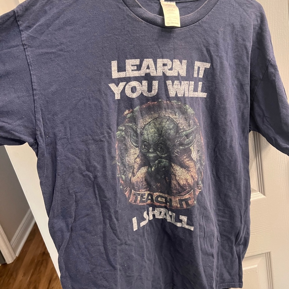 🦋🦋Star Wars Teacher T-Shirt size 2XL Asian fits Large🦋🦋
